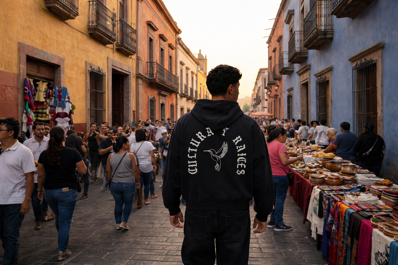 Cultura y Raíces streetwear in Guadalajara